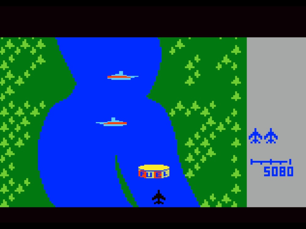 Gameplay of River Raid for Intellivision